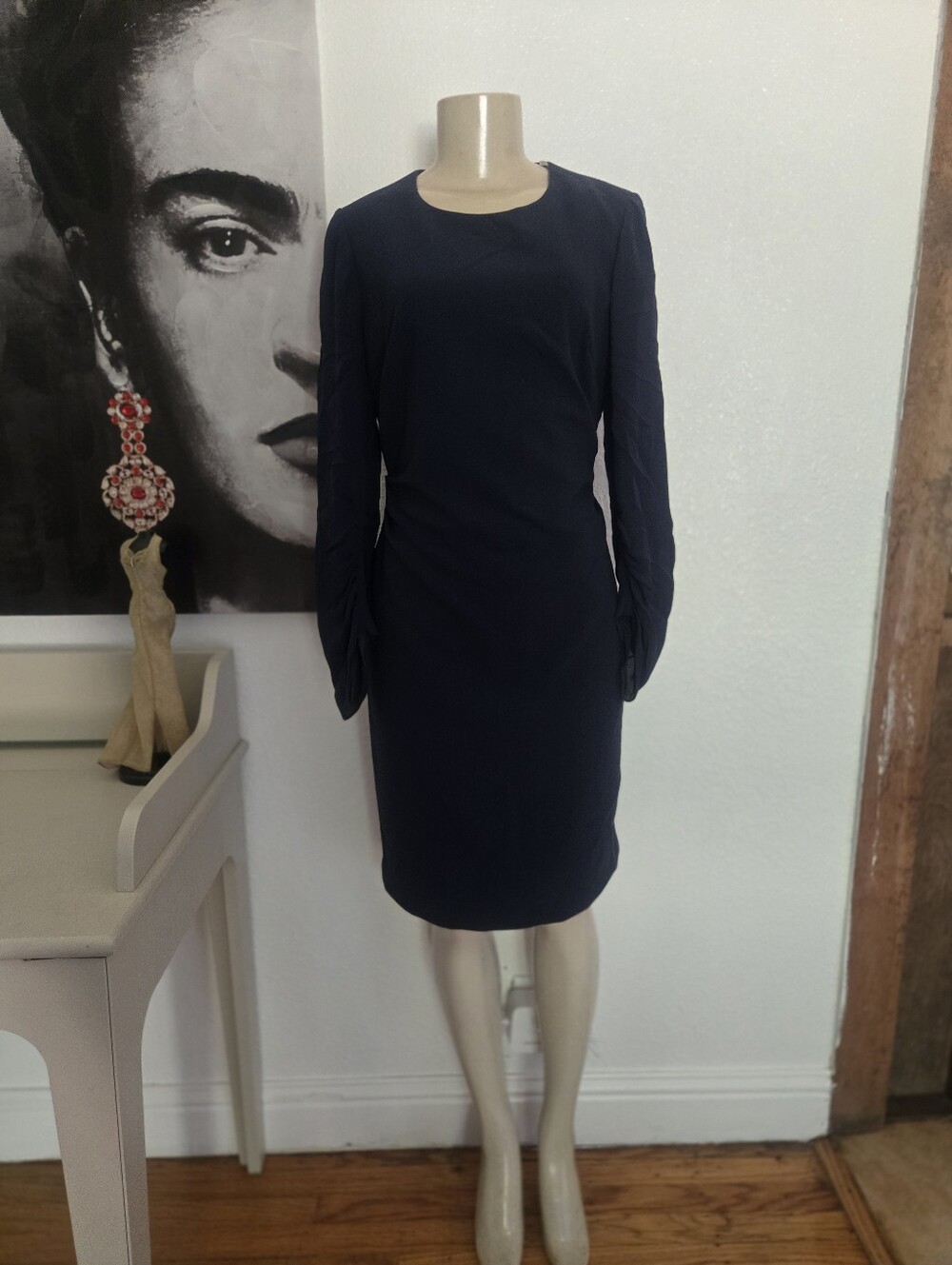NWT Kobi Halperin Elegant Navy Blue Dress Size 6
